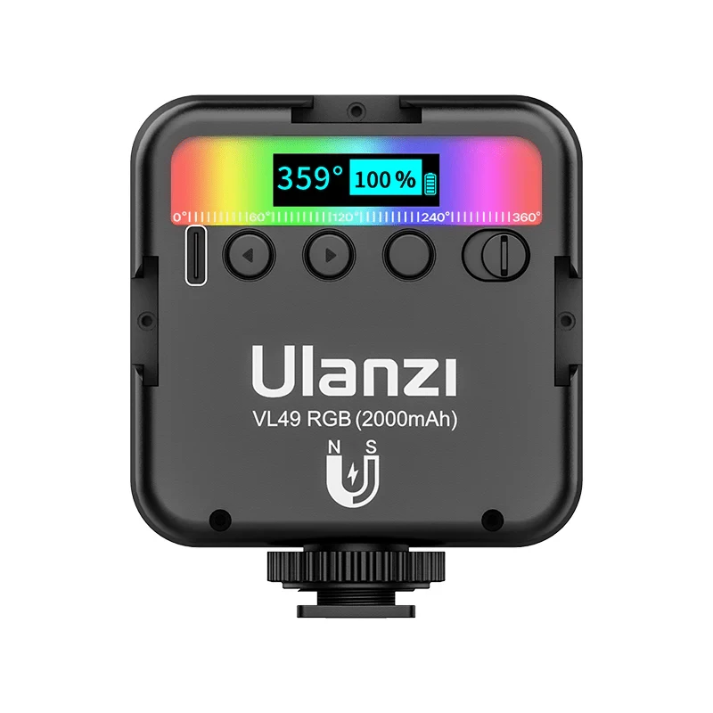 Ulanzi Vl49 Rechargable Mini RGB -vl49